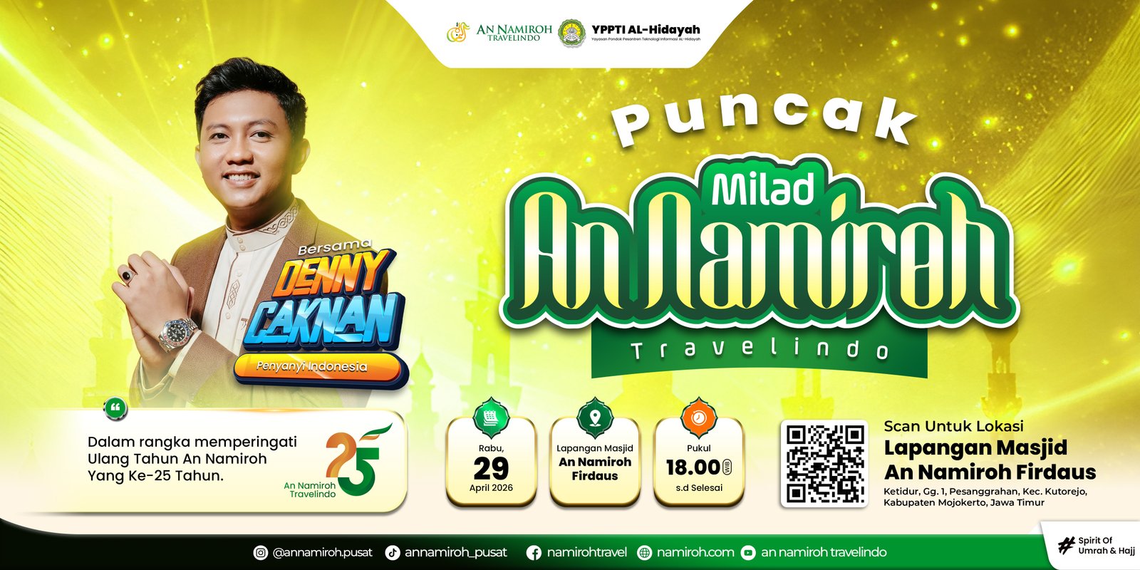 PUNCAK MILAD AN NAMIROH 25 TAHUN